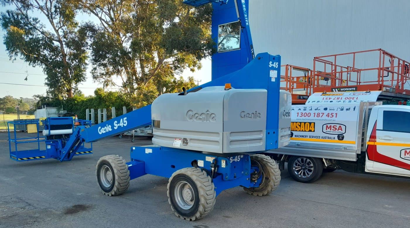 Inspection, Repairs & Maintenance on EWP Elevated Work Platforms by MSA Machinery Services Australia in Brisbane and Sydney.